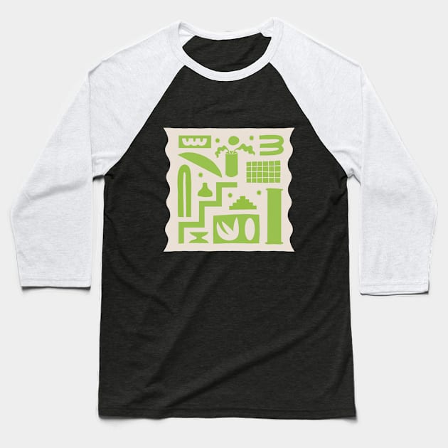 Assembly Baseball T-Shirt by Emily Lynn Perelman